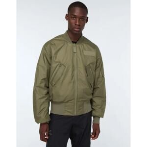 Adidas Parley Reversible Bomber jacket Black/Olive Unisex Men's Sz XL
